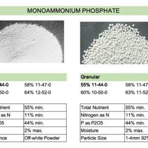 Bulk MAP 12-61-0 Fertilizer – Monoammonium Phosphate for Large-Scale Farms & NPK Blending