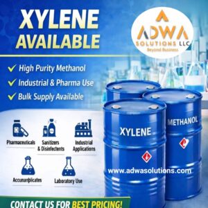 High-Purity Xylene – Mixed, Ortho, Meta & Para Grades